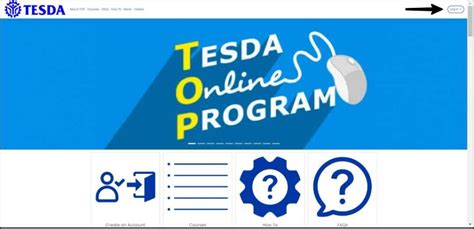 e tesda online log in.